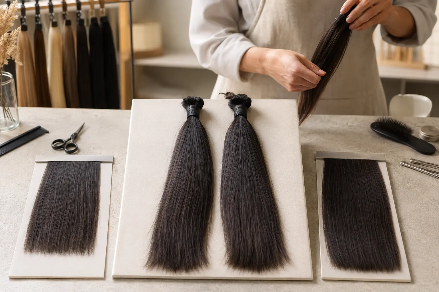 Cost and fullness comparison board for 100g vs 120g hair bundles: which should salons buy?